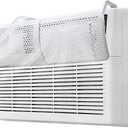 Adjustable AC Air Deflector, AC Vent Deflector, Direct Airflow Prevention, Extends 17.5" to 28.5" Length,Fits Most Window and Split-Type Air Conditioners
