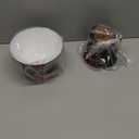 FEMILA Black Wall Sconces, Rustic Industrial Wall Lamps, 1-Light Sconces Wall Lighting with Hammered Metal Shade, Bathroom Vanity Light Fixture for Bedroom Living Room Kitchen,4FG59B BK (6")