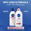 NIVEA Intense Healing Body Lotion for Very Dry, Itchy Skin with Glycerin, Provitamin B5 and Niacinamide, 72-Hour Body Moisturizer, 33.8 Fl Oz Value Size Pump Bottle
