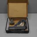 Heyalan SUS304 Stainless Steel Handheld Shower Wand High Pressure Luxury Shower Set High Flow Rectangle Hand Shower Spray with Wall Connector Holder and hose, Straight Style Matte Black