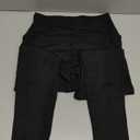 FULLSOFT Fleece Lined Leggings Women with Pockets - High Waisted Thermal Warm Yoga Pants for Winter Hiking Workout (Small-Medium, 01-black)