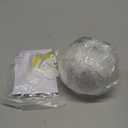 Plug in Glass Pendant Light with Dimmable Switch 4.72" Vintage Hanging Pendant Light Fixtures for Bedside Dining Room Foyer, Brass (Clear A136)