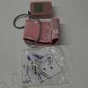 Blood Pressure Monitors, Pink Blood Pressure Machine Bp Cuff Automatic Upper Arm with 8.7-16.5 inches Adjustable Automatic High Blood Pressure Cuff for Home Use 2 x 90 Sets Memory (Pink BP Cuff)
