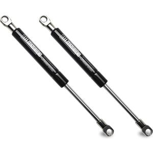 2PCs Universal Gas Charged Lift Supports Spring Struts Shocks Dampers Force 82 Lbs/365 N Per Prop, Force Per Set 164 Lbs/730 N, Extended Length 10 inches 6916