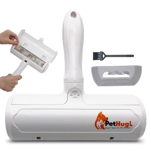 Pet Hair Remover for Couch & Furniture – Reusable Pet Hair Removal Roller for Cats & Dogs, Self-Cleaning Design, Carpet & Upholstery Fur Remover, No Adhesive Sheets Needed,Easy & Eco-Friendly