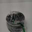 6I4I Flexible PVC Coupling with Stainless Steel Clamps, 6.6" Inner Diameter for 6" Nominal Pipe, Black