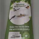 SUNALLY Window Bird Feeder for Outdoors, Clear Bird Feeders Window Mounted with Strong Suction Cups, Transparent Birds House Outside Wild Watching for Garden, Yard, Elderly Kids Viewing