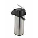 Winco Glass Lined Airpot, 2.2-Liter, Lever Top