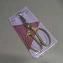 Heavy Duty Multipurpose Stainless Steel Scissors with Big Handle - Champagne Gold