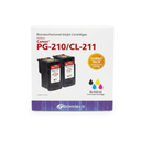 Data Products Remanufactured Inkjet Cartridges Canon PG-210/CL-211 Combo Pack