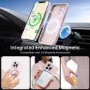 Magnetic for iPhone 14 Pro Case with Screen Protector - Wireless Charging Compatible - Upgraded Camera Protection - Silicone Shockproof Protective Phone Case for iPhone 14 Pro - Pinky White