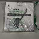 Adjustable Bicycle Training Wheels for Adults, Fit 24" to 28" Bikes, Steel Construction, Black, 1 Pair - Safe and Stable Learning Training Wheels