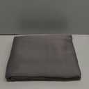 NICETOWN Grey Blackout Patio Sliding Door Curtains 84 inch Length, Grommet Room Divider Thermal Insulated Curtain Drapes for French Door/Living Room (Gray, W100 x L84, 1 Panel)