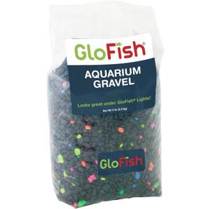 GloFish Aquarium Gravel, Fish Tank Gravel, Black Compliments GloFish Tanks, 5 lb Bag