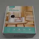 5" Video Baby Monitor with Camera and Audio, 720P HD Wireless No WiFi No App, 2-Way Talk,Voice Motion Detection, 8 Lullabies, 1000ft Long Range, Night Vision, Temperature & Feeding Alarm, 355 PTZ