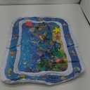 Infinno Inflatable Tummy Time Mat Premium Baby Water Play Mat for Infants and Toddlers Baby Toys for 3 to 24 Months, Strengthen Your Baby's Muscles, Portable (Blue)