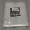 BAROSSA Design 54 inch Wide Stall Shower Curtain Liner with 3 Magnets - PEVA, Waterproof, PVC Free, Metal Grommets, Clear, 54x72