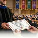 PaperDirect Foil Elegance Specialty Certificates, 50 Sheets of 38lb White Paper, 8" x 11", Double Red Foil Border, Perfect for Awards, Students, Employees, Volunteers, Course Completion, Diplomas