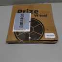 12 Inch 12 Slots Prize Wheel Tabletop Fortune Spin with Dry Erase Marker and Eraser for Engaging Home Parties, Trade Show, Carnival Events (12'' 12slots)