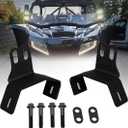 Chelhead A Pillar Roll Bar Dual Led Working Pod Lights Mounting Brackets Compatible with 2014-2019 Polaris RZR XP 1000 & 2015-2019 RZR 900