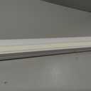 No Drill Cordless Pleated Fabric Shades, White, 58" W x 64" H