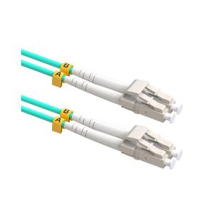 VANDESAIL LC to LC Fiber Patch Cable, 10G /40G OM3 Fiber Optical Patch Cables Multimode Duplex 50/125 LSZH (10M, OM3)