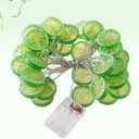 2 x Fruit Lemon String Lights Lime Slice String Light 20 LEDs Battery Powered Fairy String for Wedding Home Birthday, Batteries not Included