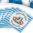 5 x Beistle Oktoberfest Beverage Napkins