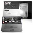 Titanium Cutting Board, 100% Pure Titanium Cutting Boards For Kitchen, Best Non Toxic chopping board, Dishwasher safe, Hygiene and Durability for Meat, Fruit, and Vegetables (Set of 3)