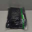 Turquoize Non Slip Black Bathroom Rug Extra Long Chenille Bath Rug 47x17 Super Water Absorbent & Soft Washable Shaggy Bath Rug for Bathroom, Black