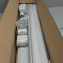 3'' 22.5Ft Mini Split Line Set Cover Kit for Minisplit Ductless Linset Air Conditioners and Heat Pumps, Central AC Decorative Upgraded UV-Proof Strong & Durability PVC Pipe (White)