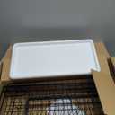 Dish Drying Rack, 3-Tier Space-Saving Dish Rack for Kitchen Counter, Metal Kitchen Organizers and Storage Rack, Large Capacity Dish Drainer, Black