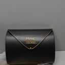 Outdoor Wall Mount Mailbox, 13 x 3.24 x 10.3 inch Black Waterproof Mail Box, Heavy Duty Wall-Mounted Mailboxes for Home, Envelopes, Magazines & Small Packages