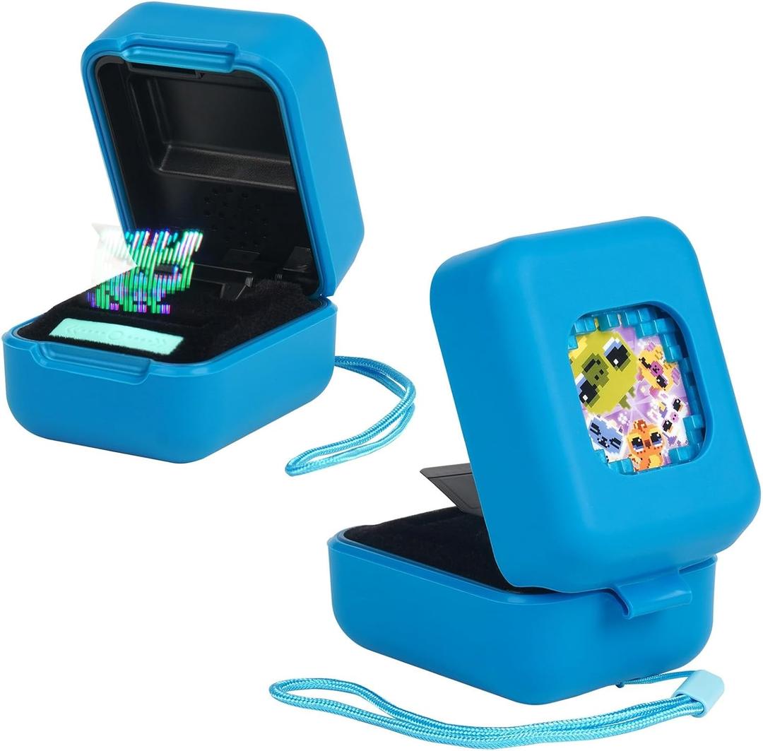 YouKnow Silicone Case for Bitzee Magicals Interactive Toy Digital Pet and Case, Protective Skin Sleeve for Bitzee Virtual Electronic Pets Accessories (Case Only) (Blue)