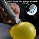 Body Trimmer for Men - Groin & Ball Shaver with Charging Dock - Constant Power No-Pull Electric Pubic Hair Clipper - 5-in-1 Guard Waterproof Body Groomer with LED Light, for Groin, Armpit & Body (Grey)