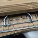 Live Feral Cat Trap Cage with Cover, Heavy Duty Folding Animal Traps Cage for Stray Cats, Humane Cat Trap for Raccoon, Squirrel, Skunk, Catch and Release - (32 x 10 x 12 inches)