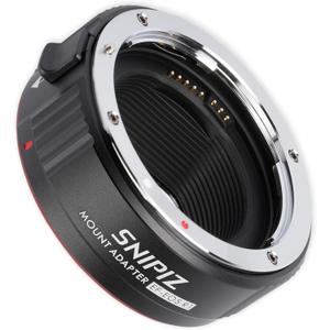 Lens Mount Adapter EF-EOS R Auto-Focus Lens Converter Compatible with Canon EF/EF-S Lens for Canon R Mount Camera EOS R, RP, R3, R5, R6, R6II, R7, R8, R10, R50, R100