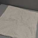 MIULEE Decorative Throw Pillow Covers for Couch Bed Livingroom 18x18 Inch Set of 2 Beige Boho Accent Throw Pllows Broadside Striped Patchwork Soft Corduroy Pillowcases