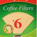 Melitta Cone Coffee Filters Number 6 40 Count (Pack of 2)