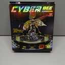 Mechanical Bee Building Set for Adults, Technic Animal Building Block Insect Model with Lights & Moving Wings, Golden Robot Bee Collectible Toy Kit, Creative Display & Gift Idea, 832Pcs