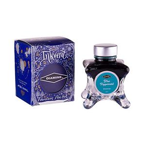 Diamine - Shimmering Fountain Pen Ink, Blue Peppermint, 50ml, Inkvent