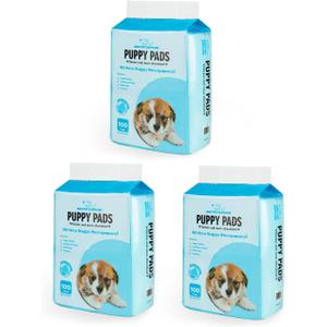 Best Pet Supplies Puppy Pads - Disposable, Dog Training Potty, Super Absorbent Baby Blue Puppy Pee Pads for Dogs (300 Count)