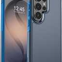 zapica Designed for Samsung Galaxy S26 Ultra Case, [Military Drop Protection] [Dual Layer Structure Design] Heavy Duty Shockproof Non-Slip Phone Cover for Galaxy S26 Ultra, Deep Blue