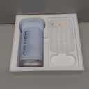 usmile C10 Portable Water Flosser  Travel-Friendly, 95-Day Battery, 4 Modes, 360 Nozzle, 180ml Tank, IPX7 Waterproof, Dentist-Recommended for Braces, Implants & Sensitive Gums (Blue)