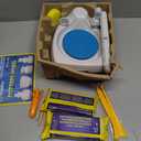 NATIONAL GEOGRAPHIC Pottery Wheel for Kids Complete Pottery Kit for Beginners, Plug-in Motor, 2 lbs. Air Dry Clay, Sculpting Clay Tools, Apron & More, Patented Design, Craft Kit