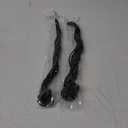 Kala Dhagga Choti Punjabi Paranda Parandi Hair Accessory Braid Tassles (Set of 2), Black
