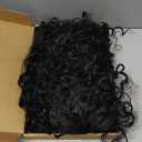 Miss U Hair Women Classic Long Afro Curly Witch Cosplay Costume Wig Punk Lolita Wig (Black)