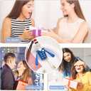 Jueqiba Bag Charm-Purse Charms for Handbags-Bag Keychain for Women (Jiqi-blue)