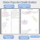 2 x Monthly Planner 2025-2026 (7.4'' x 9.6''), Jul 2025-Dec 2026, 18 Months Calendar Academic Planner, Agenda with Bookmark & Pocket, Perfect for School & Work, 120GSM Paper, Black