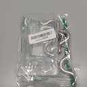 6 Pcs Replace Trailer Tie Loops, Stainless Steel Bolt-On Lashing Rope Tie Down Rings, Tie Rings for Horses, Long-Lasting Performance & Durable